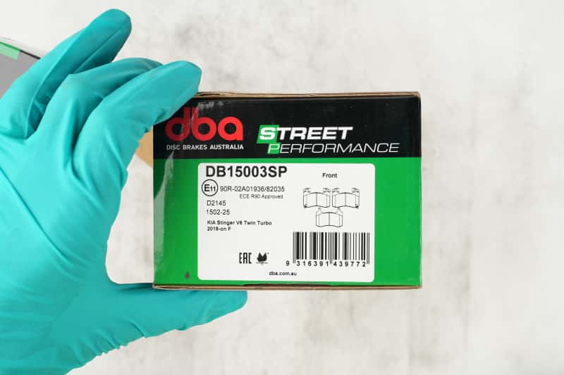 DBA — DBA 2018+ Kia Stinger V6 Twin Turbo SP Performance Front Brake Pads
Brake Pad - view 4
