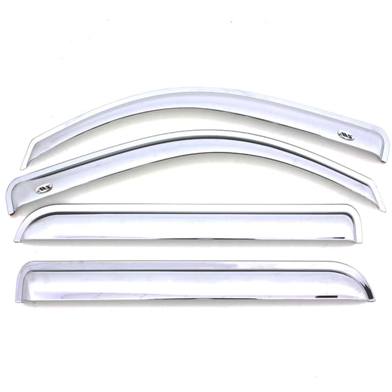 AVS — AVS 2019 RAM 1500 Crew Cab Ventvisor Outside Mount Front & Rear Window Deflectors 4pc - Chrome
CHROME VENTVISO 4 PC
Side Window Vent - view 2