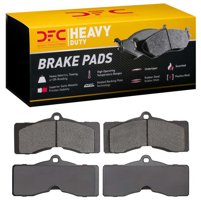 DFC — DFC 63-82 Chevrolet Corvette Front/Rear Heavy Duty Pads - Semi Metallic
DFC Brake Pad Set - view 1