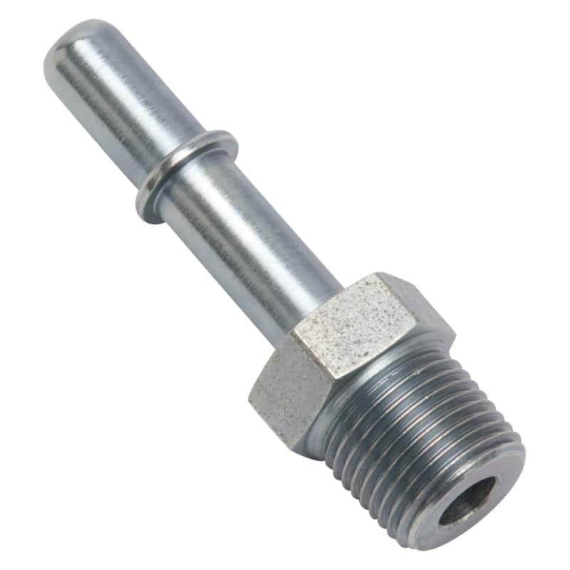 Russell — Russell Performance EFI Adapter Fitting 3/8 NPT MALE TO 3/8in SAE Quick Disc Male Zinc
Adapter Fitting - view 5
