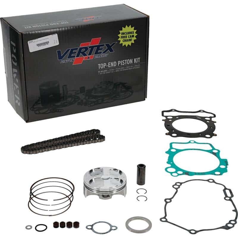 Vertex Pistons — Vertex Piston 20-23 Yamaha WR 250 F 250cc Top End Piston Kit - view 2