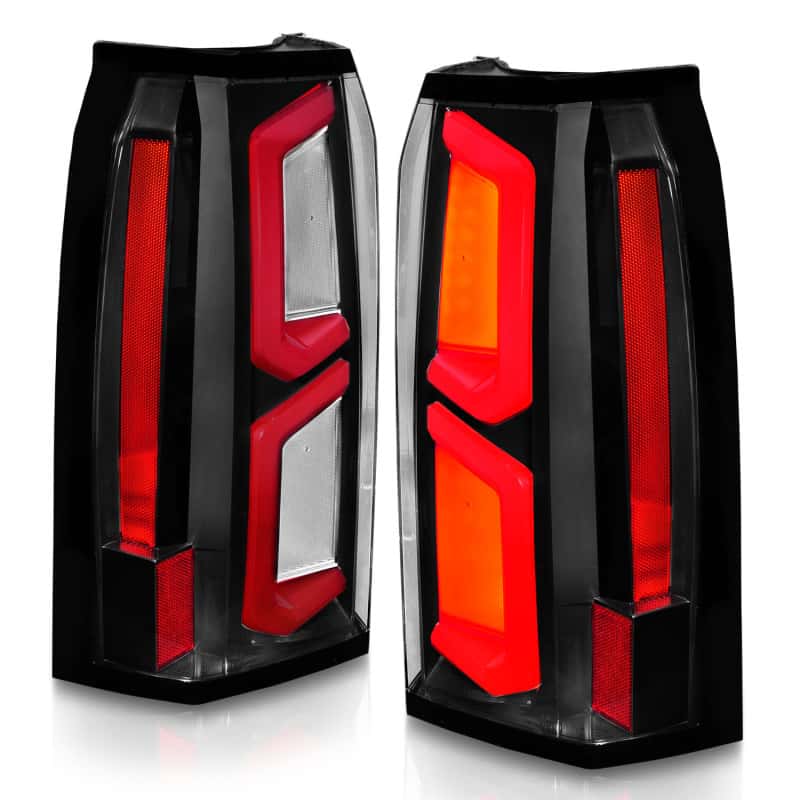 ANZO — ANZO 2015-2020 Chevrolet Tahoe LED Tail Lights w/ Light Bar Black Housing Clear Lens
Tail Light Set - view 14