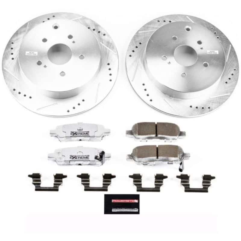 PowerStop — Power Stop 09-13 Suzuki Grand Vitara Rear Z26 Street Warrior Brake Kit - view 1