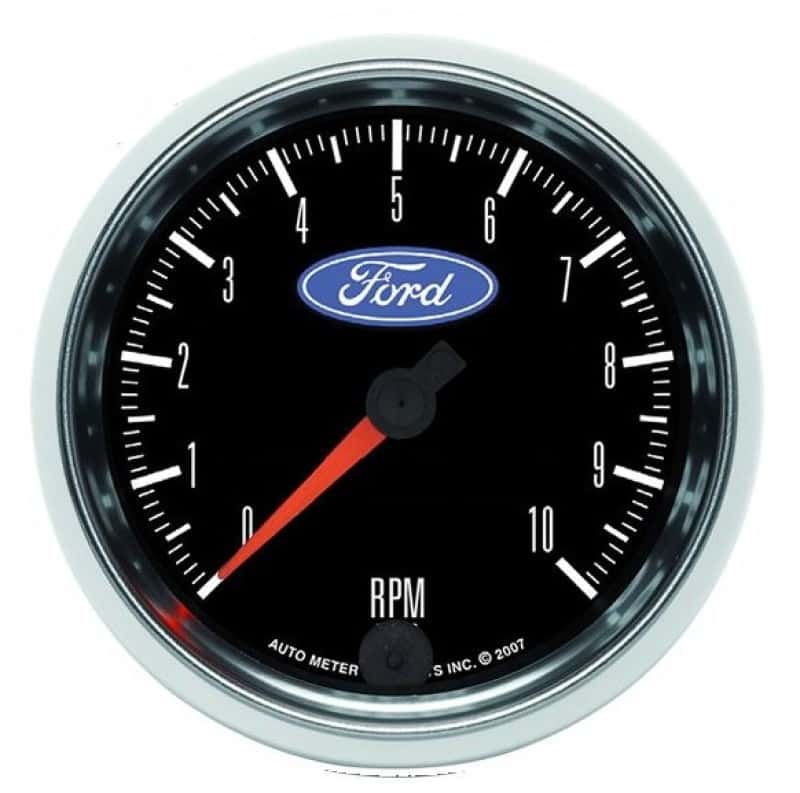AutoMeter — Autometer Ford 3-3/8in. 10K RPM In-Dash Tachometer Gauge
GA 3.4" 10KRPM FR - view 2