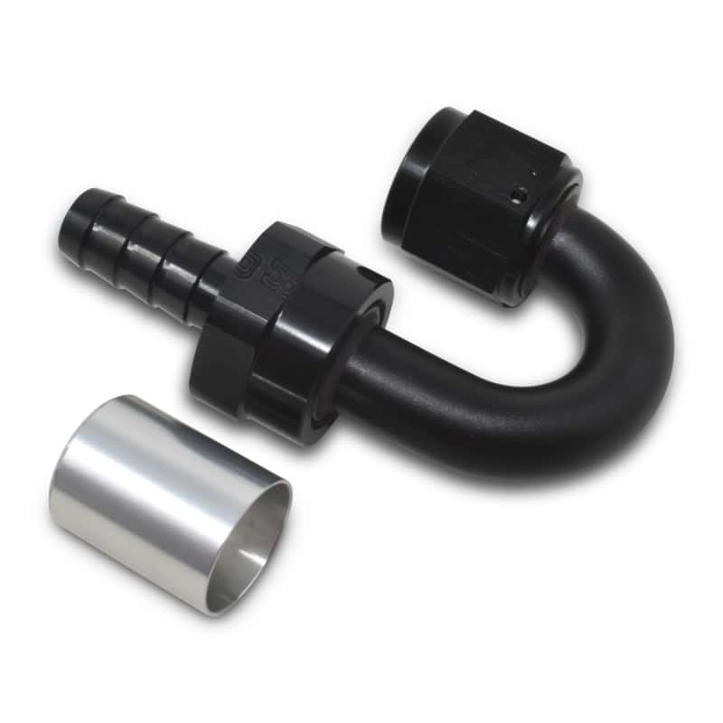 Russell — Russell Performance -10 AN Proclassic Crimp 180 Degree End (O.D. 0.825)
Hose Fitting - view 5