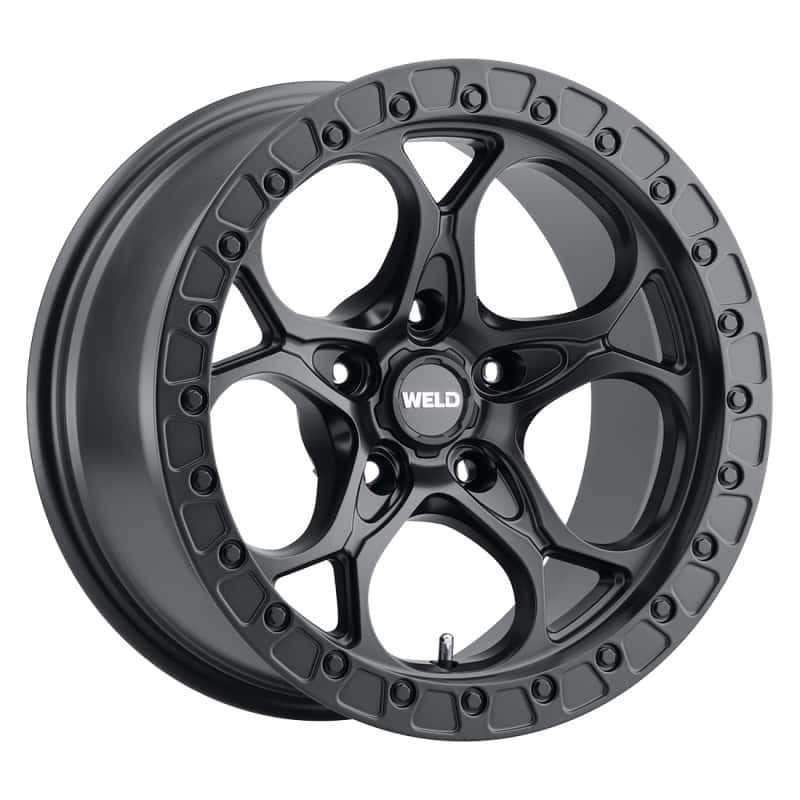 Weld — Weld Off-Road W108 17X9.0 Ledge 5X127 ET-12 BS4.50 Satin Black 71.5 - view 3