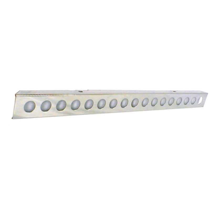 Rugged Ridge — Rugged Ridge 55-86 Jeep CJ Stainless Steel Front Bumper w/ Holes
Bumper Cover- Front
OFFROAD_BUMPERS - view 2