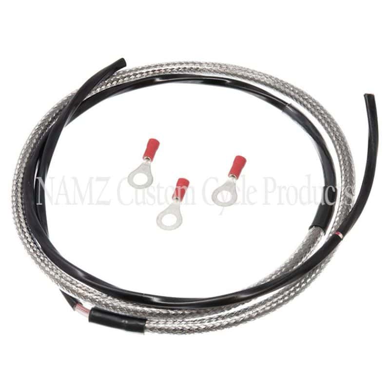 NAMZ — NAMZ Tachometer Harness (SS Braided & Clear Coated) - view 1
