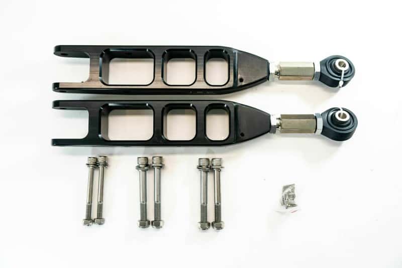 ISC Suspension — ISC Suspension 08-21 Subaru Impreza V3 Rear Adjustable Control Arms - Stealth Series Black - view 2