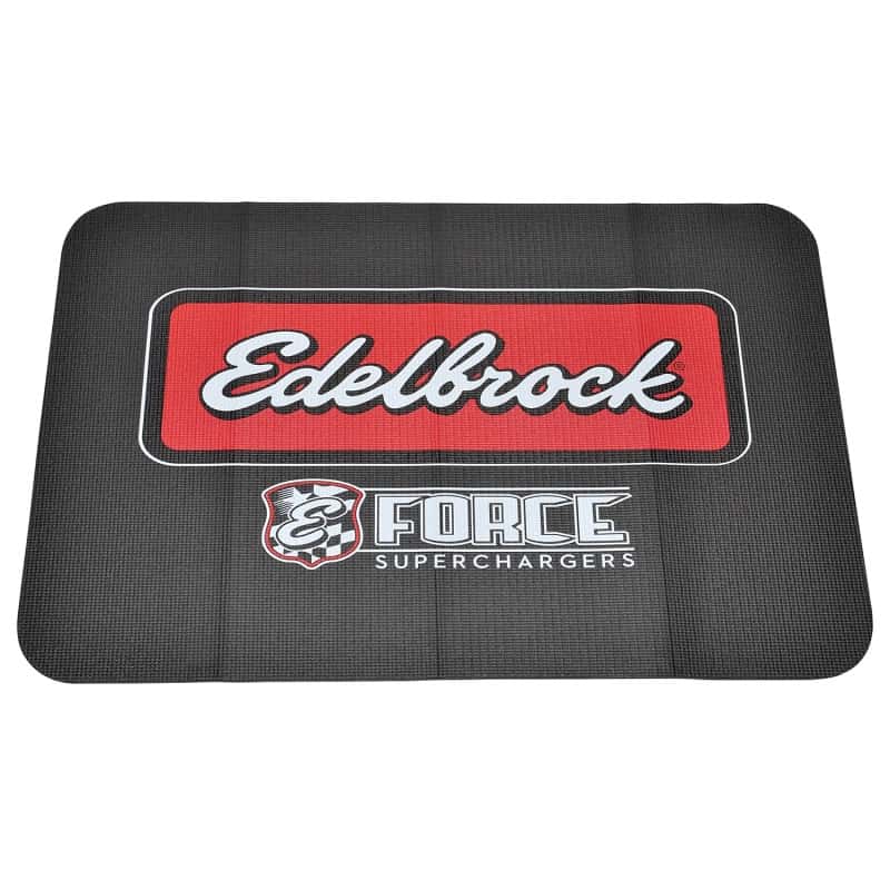 Edelbrock — Edelbrock Racing Fender Cover - PVC Foam Mat - 2 Color Printed Edelbrock Racing Logo
APPAREL - view 5