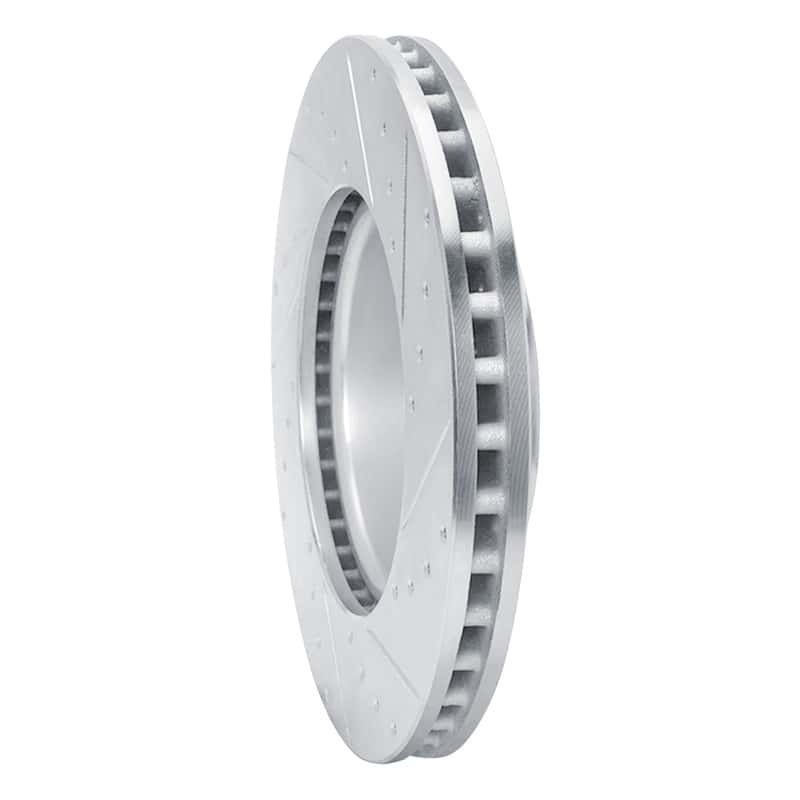 R1 Concepts — R1 14-20 Cadillac CT6 Front Left Drilled & Slotted Silver Brake Rotor
R1 Brake Rotor Drill - view 4