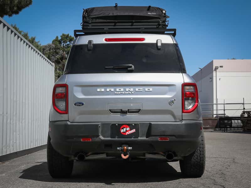 aFe — aFe Ford Bronco Sport 21-22 L3-1.5L (t)/L4-2.0L (t) Vulcan Cat-Back Exhaust System- Black Tips
Cat-Back Exhaust - view 5