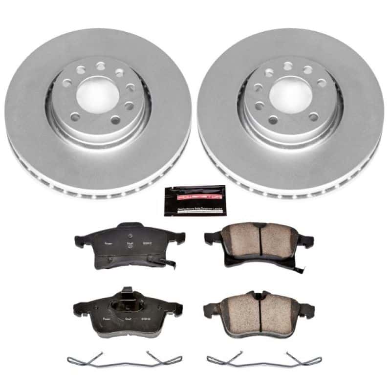 PowerStop — Power Stop 2008 Saturn Astra Front Z23 Evolution Sport Coated Brake Kit - view 1