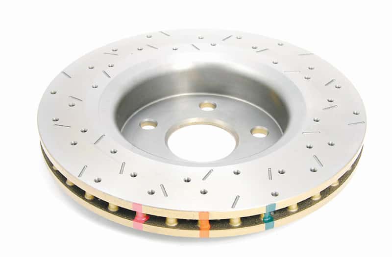 DBA — DBA 06-10 Jeep Commander Front 4000 Series Drilled & Slotted Rotor
XS 4000 Series
Brake Rotor - view 2