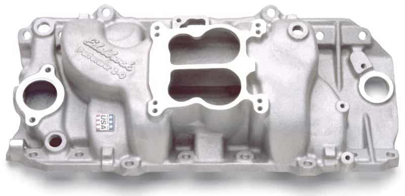 Edelbrock — Edelbrock Performer 2-O w/ O EGR Manifold
MANIFOLD - view 1