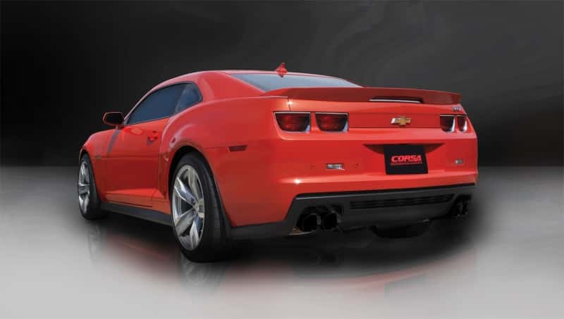CORSA Performance — Corsa 2012-2015 Chevrolet Camaro Coupe ZL1 6.2L V8 Black Sport Cat-Back + XO Exhaust
Exhaust - view 7