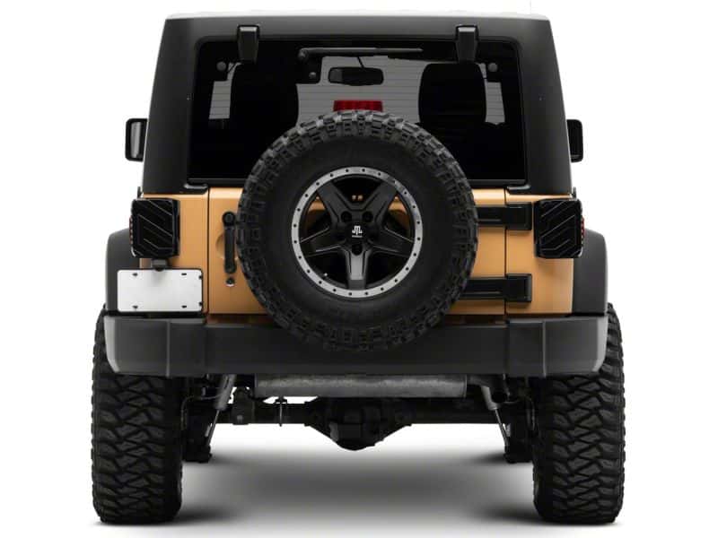 Raxiom — Raxiom 07-18 Jeep Wrangler JK Axial Series Trident LED Tail Lights- Blk Housing (Smoked Lens)
Lights - view 11