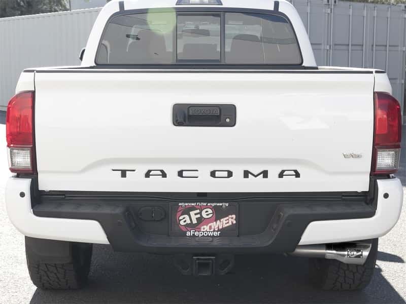 aFe — aFe MACH Force-Xp 2-1/2in 304 SS Cat-Back Exhaust w/ Polished Tips 2016+ Toyota Tacoma 2.7L/3.5L
Cat-Back Exhaust - view 5