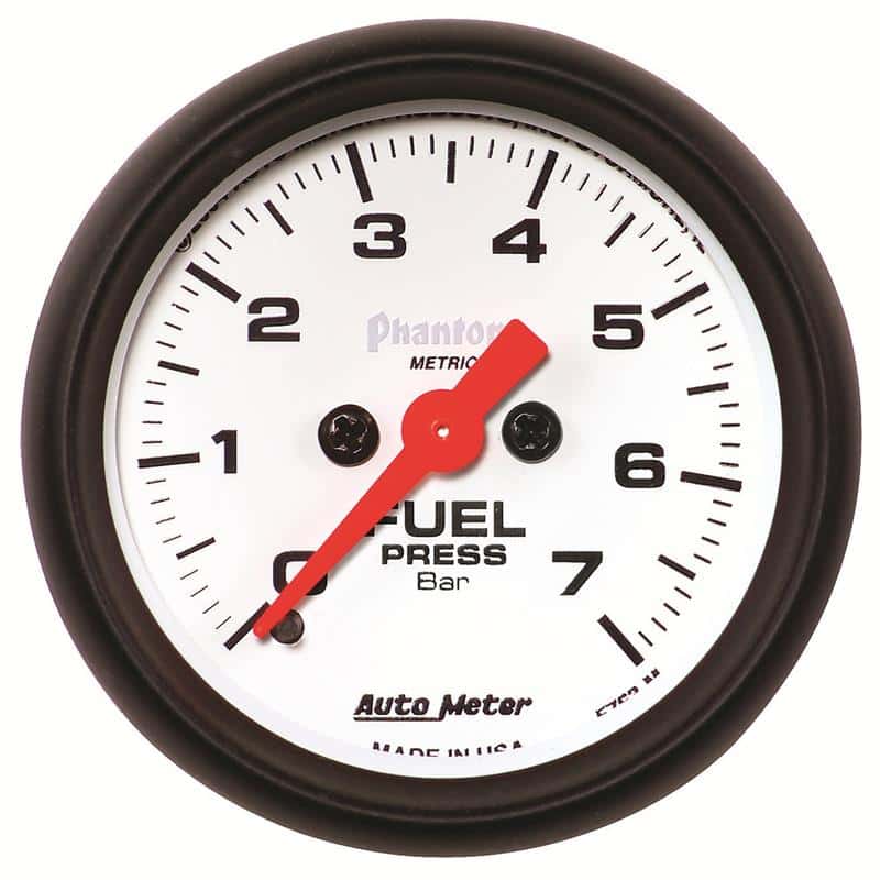 AutoMeter — AutoMeter Gauge Fuel Pressure 2-1/16in. 7Bar Digital Stepper Motor Phantom
2" FUEL PRESS, 0-7 B - view 2
