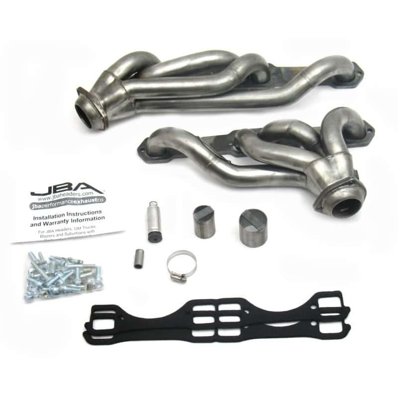 JBA — JBA 87-91 Chevrolet Blazer 5.0L/5.7L w/o A.I.R. 1-5/8in Primary Raw 409SS Cat4Ward Header
Exhaust Header - view 2