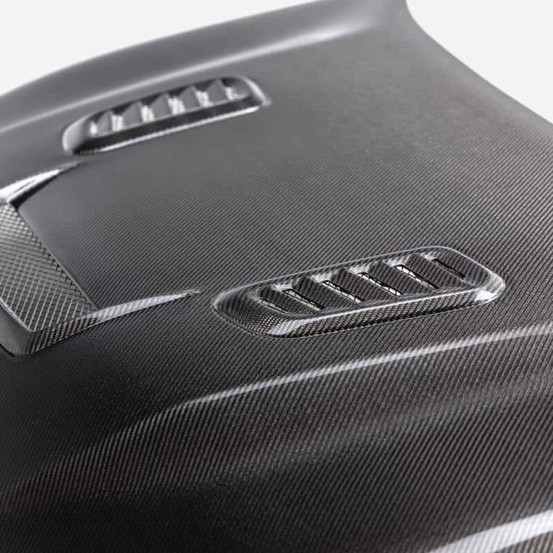 Seibon — Seibon 2023 Toyota GR Corolla VS-Style Double-Sided Carbon Hood  - Gloss Finish - view 4