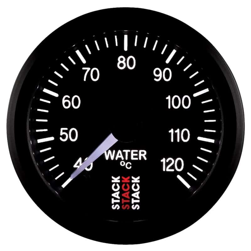 AutoMeter — Autometer Stack 52mm 40-120 Deg C 1/8in NPTF Male Pro Stepper Motor Water Temp Gauge - Black
Ga WT ProStpr B 120C - view 4