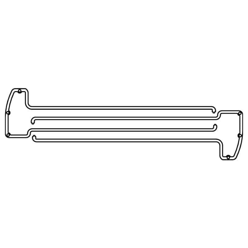 Cometic Gasket — Cometic Jaguar 3.4L XK6 .060in AFM Cam Cover - Right
Camshaft Cover Gaskt - view 1