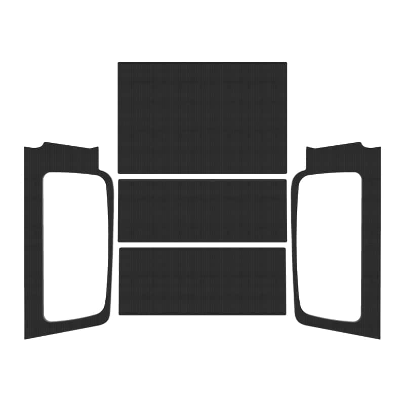 DEI — DEI 04-06 Jeep Wrangler LJ Unlimited Headliner Complete Kit - Black
Sound Dampening Kit - view 3