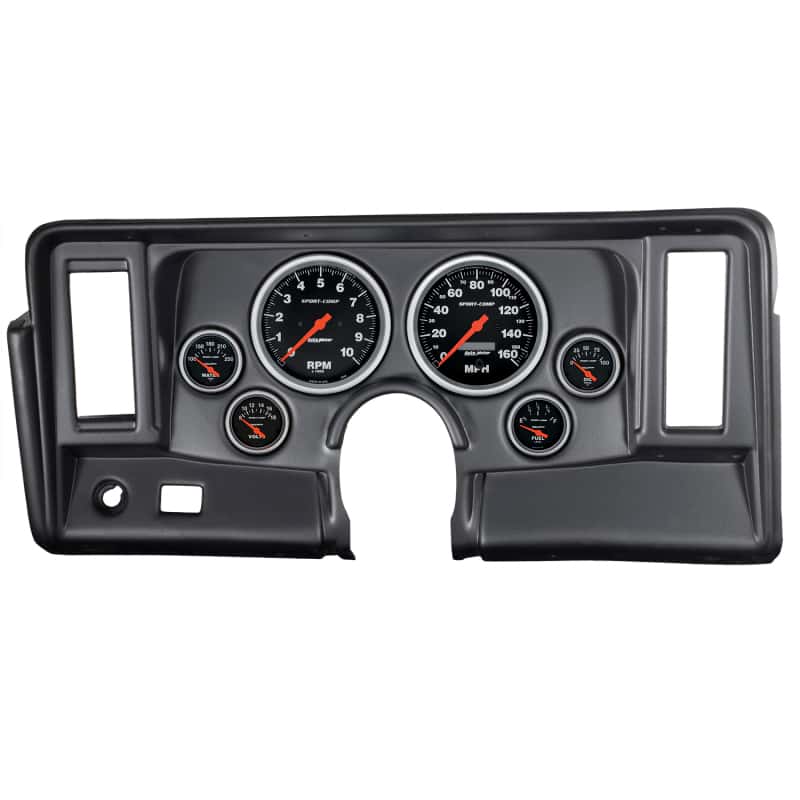 AutoMeter — Autometer Sport-Comp 66-76 Nova Dash Kit 6pc Tach / MPH / Fuel / Oil / WTMP / Volt
GA SET NOVA 69-76 SC - view 1