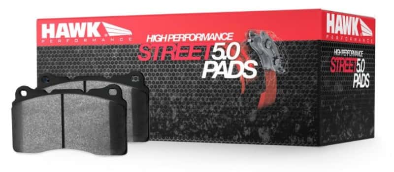 Hawk Performance — Hawk 2020 Toyota Supra / 19-20 BMW Z4 HPS 5.0 Front Brake Pads
Disc Brake Pad - view 3