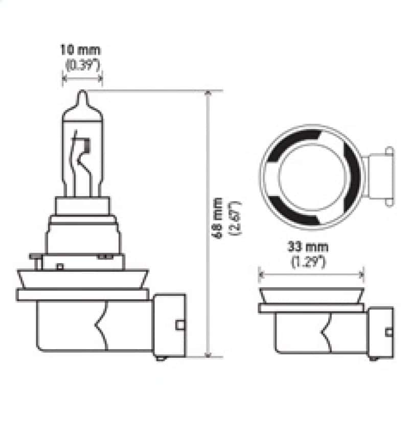 Hella — Hella Bulb H16 12V 19W Pgj193 Sb
BULB H16 12V 19W PGJ - view 6