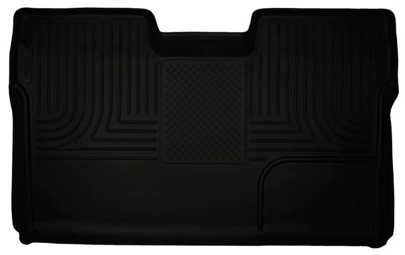 Husky Liners — Husky Liners 09-12 Ford F-150 Super Crew WeatherBeater Black Rear Cargo Liner - view 2