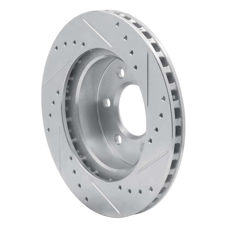 R1 Concepts — R1 91-96 Dodge Dakota 4WD Front Left Drilled & Slotted Silver Brake Rotor
R1 Brake Rotor Drill - view 4