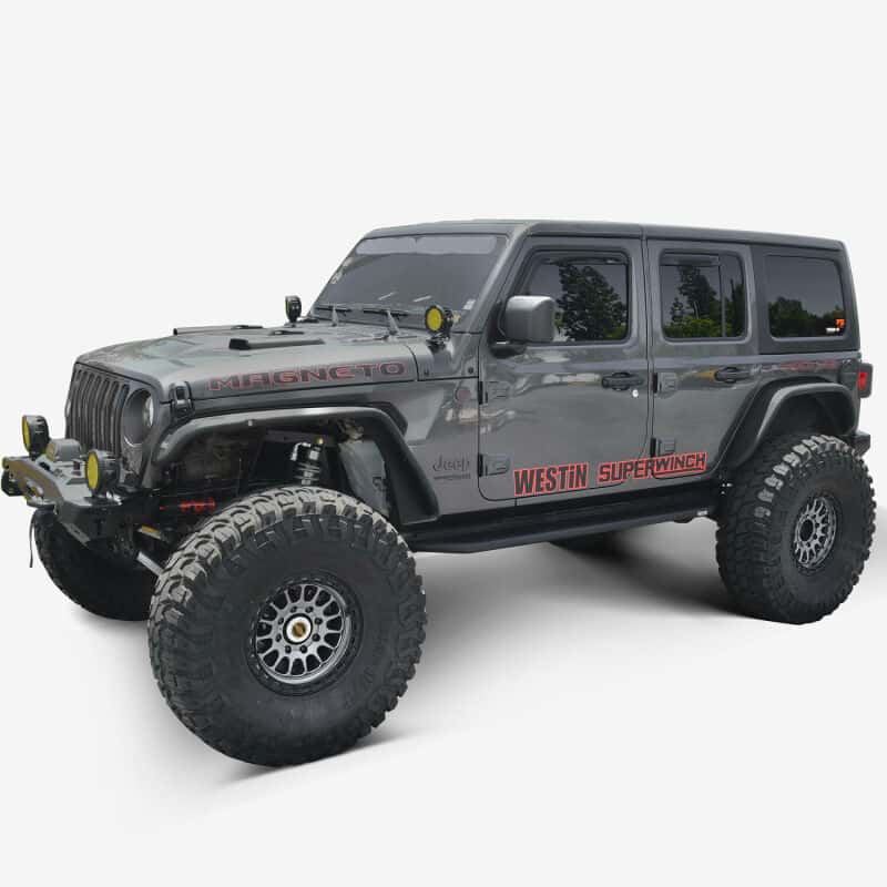Westin — Westin 18-24 Jeep Wrangler (JL) Unlimited 4DR Outlaw Running Board - Textured Black
Running Boards - view 18
