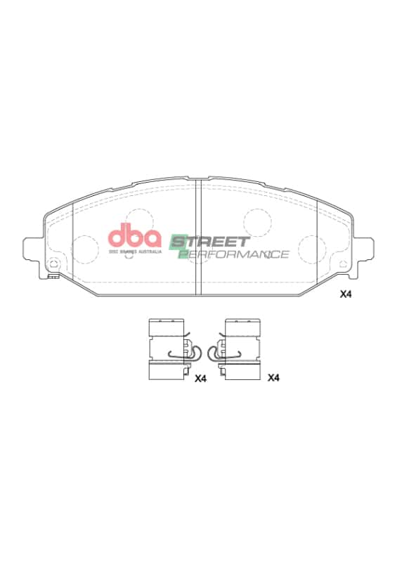 DBA — DBA 2018+ Ram 1500 TRX SP Performance Front Brake Pads
Brake Rotor - view 1