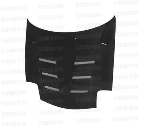Seibon — Seibon 93-02 Mazda RX7 FD3S TS Style Carbon Fiber Hood - view 5