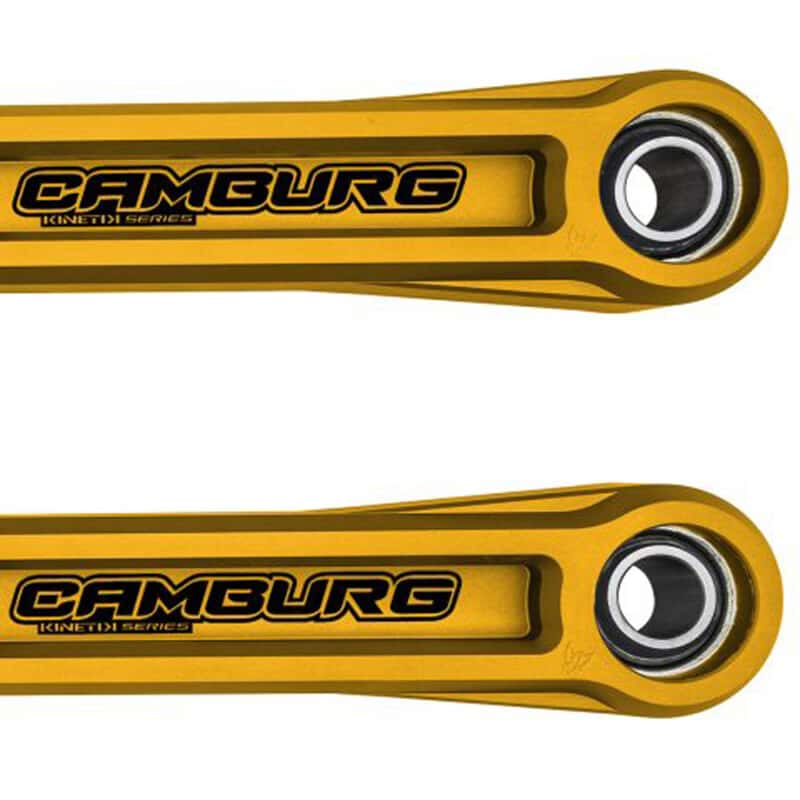 Camburg — Camburg Ford Bronco 21-23 KINETIK Series Rear Billet Lower Trailing Arm Kit (Gold)
Trailing Arm Kit - view 4