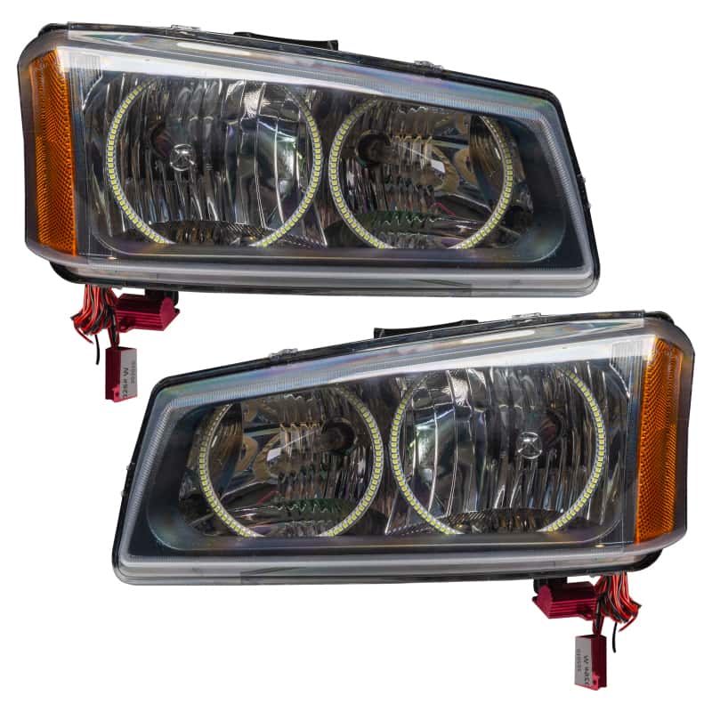 ORACLE Lighting — Oracle Lighting 03-06 Chevrolet Silverado Pre-Assembled LED Halo Headlights -UV/Purple - view 2