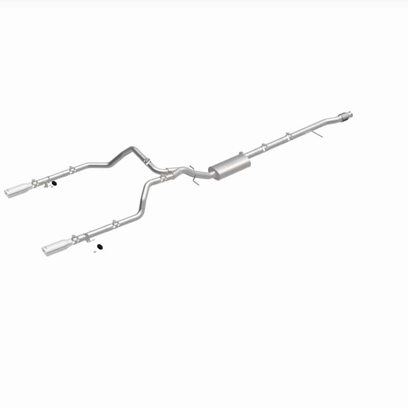 Magnaflow — MagnaFlow 2019 Chevy Silverado 1500 V8 5.3L/V6 4.3 Street Series Dual Exit Exhaust w/ Polished Tips
Cat-Back - view 8