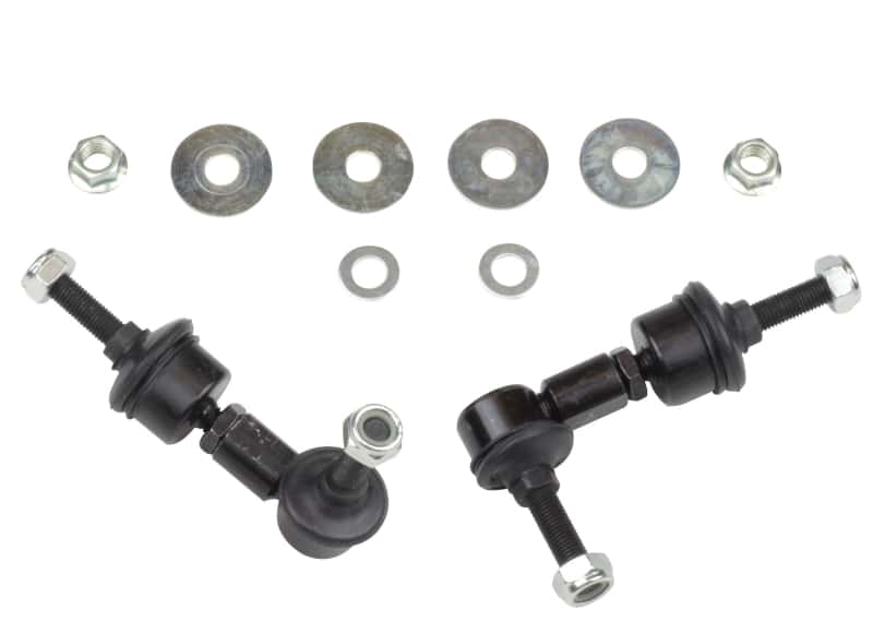 Whiteline — Whiteline 5/05+ Ford Focus / 04+ Mazda 3 BK Rear Swaybar Link Kit H/Duty Adj Steel Ball
Link Kit - view 1