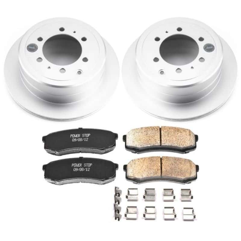PowerStop — Power Stop 96-97 Lexus LX450 Rear Z17 Evolution Geomet Coated Brake Kit - view 1