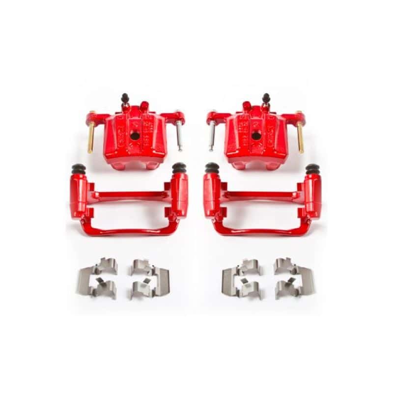 PowerStop — Power Stop 06-12 Mitsubishi Eclipse Rear Red Calipers w/Brackets - Pair
Caliper Set - view 1