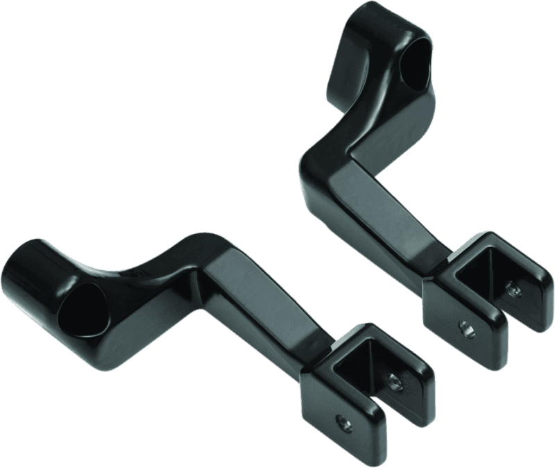 Kuryakyn — Kuryakyn Passenger Peg Mounts Indian Models Gloss Black - view 1