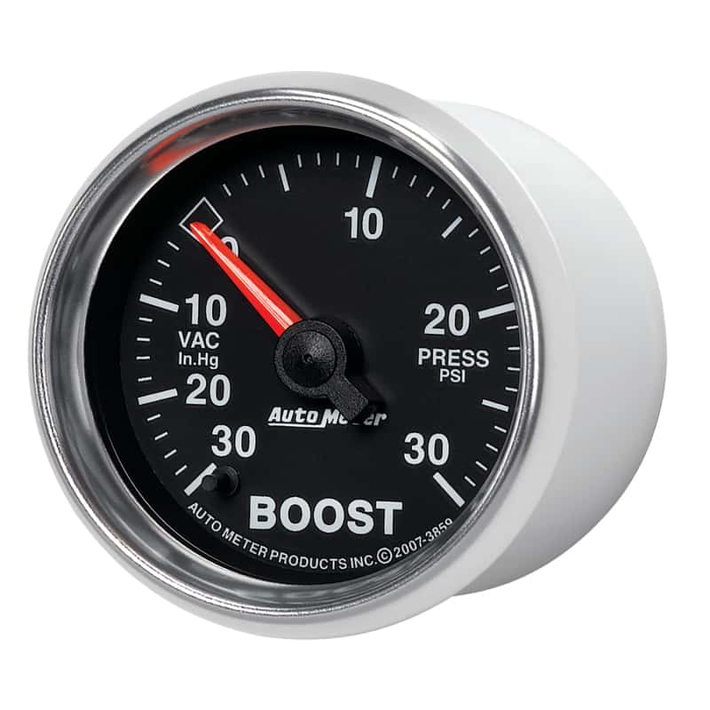 AutoMeter — Autometer GS 30inhg-30PSI Digital Vac/Boost Gauge
2-1/16" BOOST-VAC, 3 - view 7