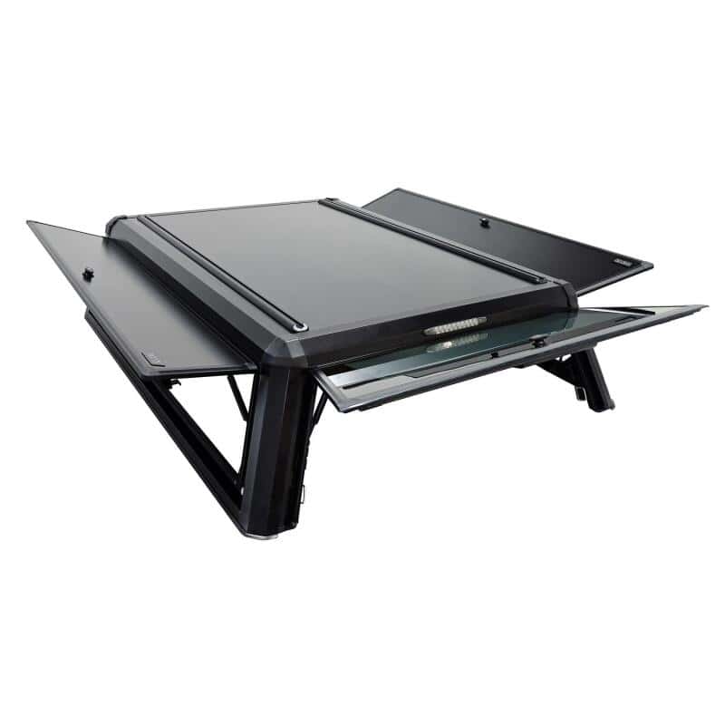 Westin — Westin EXP Truck Cap COMPLETE KIT A + BS (24-25 Toyota Tacoma DC 6ft. Bed) - Black - view 4
