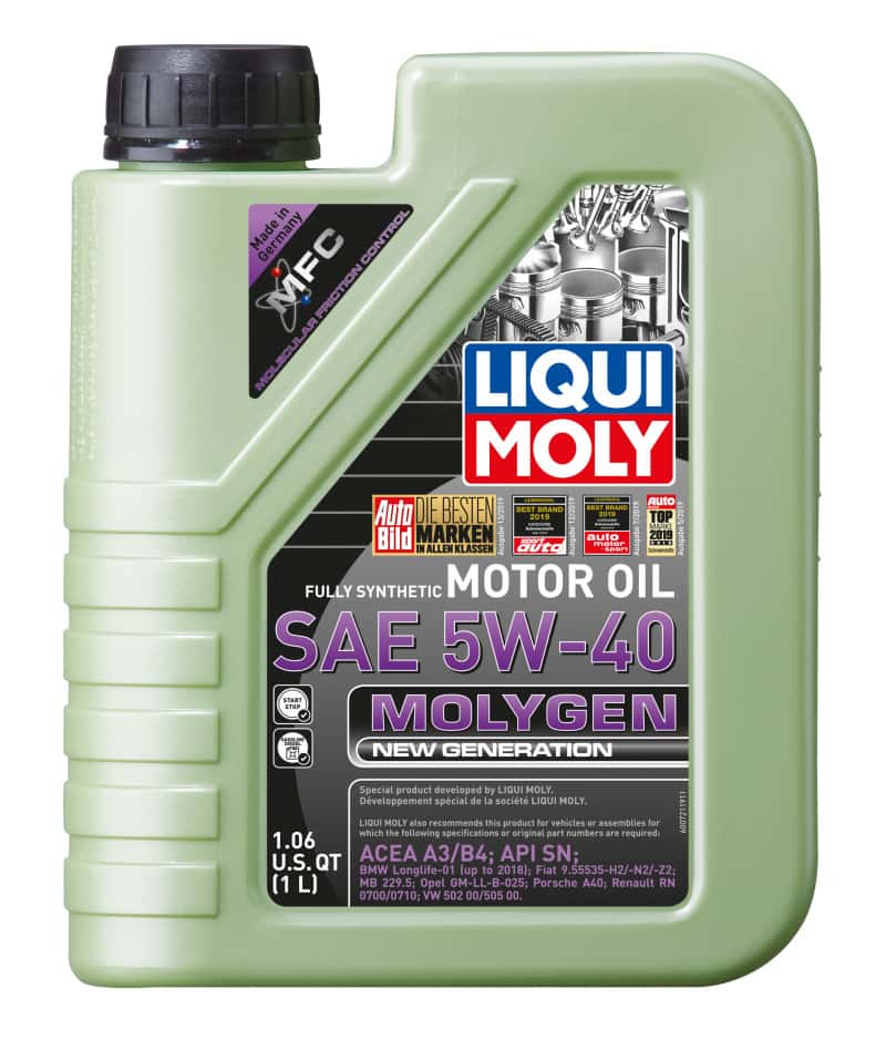 LIQUI MOLY — LIQUI MOLY 1L Molygen New Generation Motor Oil SAE 5W40 - view 1