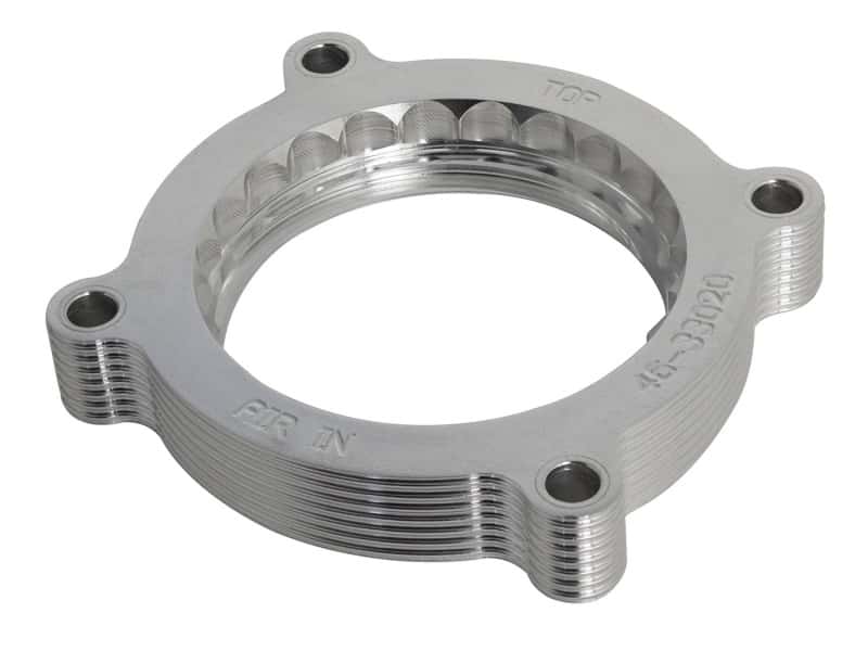 aFe — aFe Silver Bullet Throttle Body Spacers 15-16 Ford Mustang GT V8-5.0L
Throttle Body Spacer - view 1