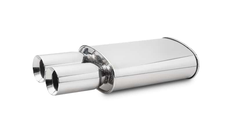 Vibrant — Vibrant StreetPower Turbo Oval Muff w/ Dual 3.5in Round Tips Straight Cut Bev Edge 3in inlet I.D.
3"IDMufflrBeveledTip
3"IDMufflerDualTips
Muffler - view 3