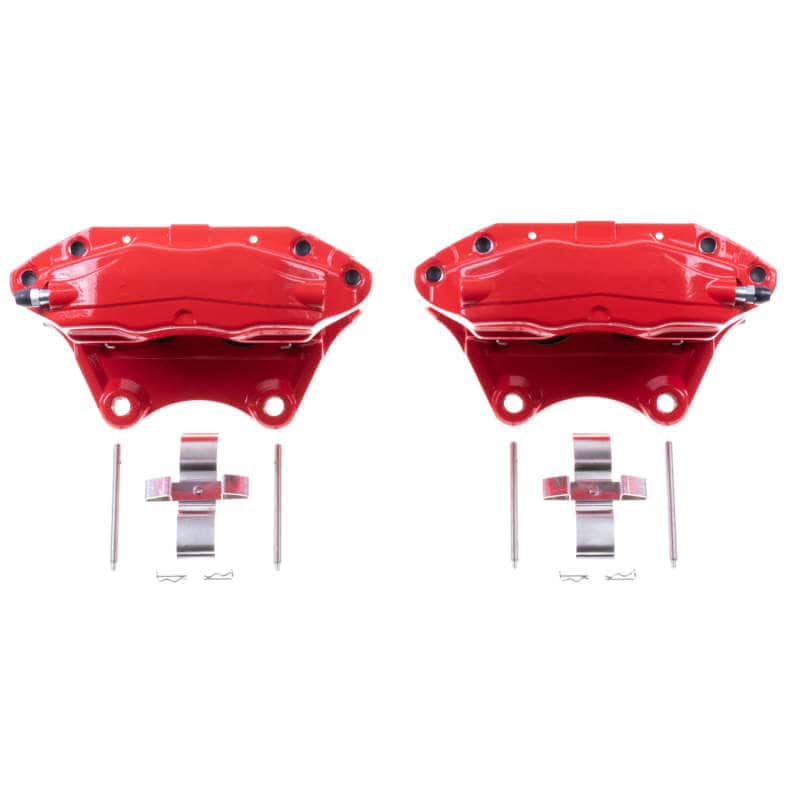 PowerStop — Power Stop 03-04 Infiniti G35 Rear Red Calipers - Pair
Caliper Set - view 1