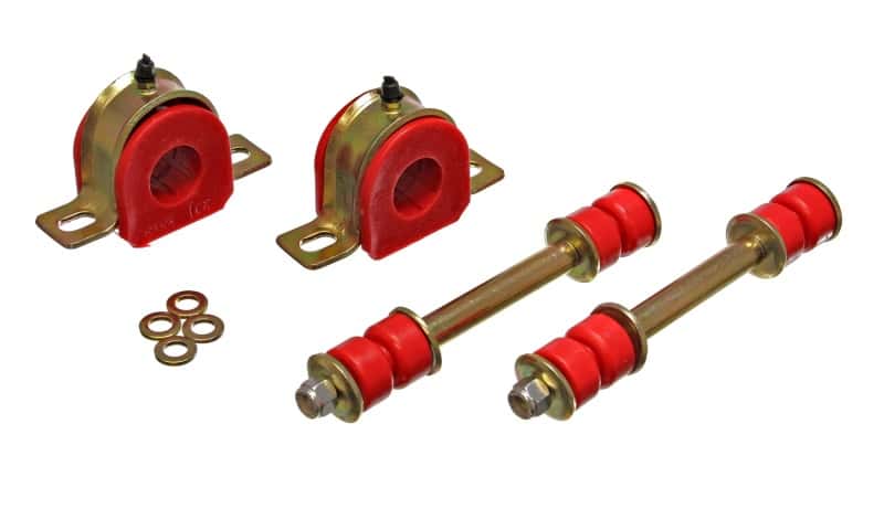 Energy Suspension — Energy Suspension 82-04 GM Blazer/S-10/S15 / 91-94 Oldsmobile Bravada Complete Front Sway Bar Red Bu
Sway Bar Bushing Kit - view 2